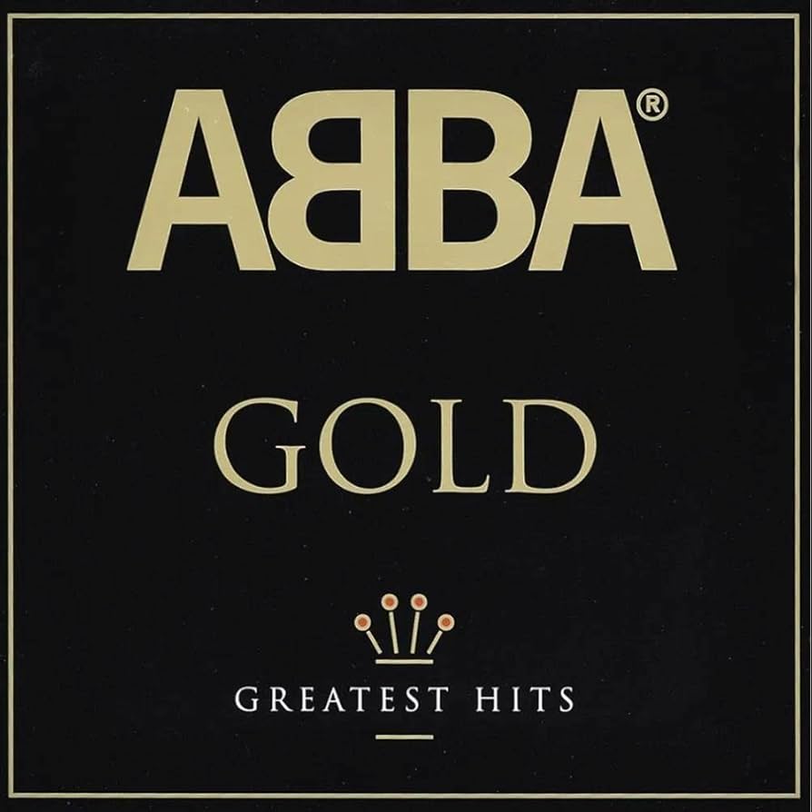 vinyl record of ABBA - Gold (2LP Black)
