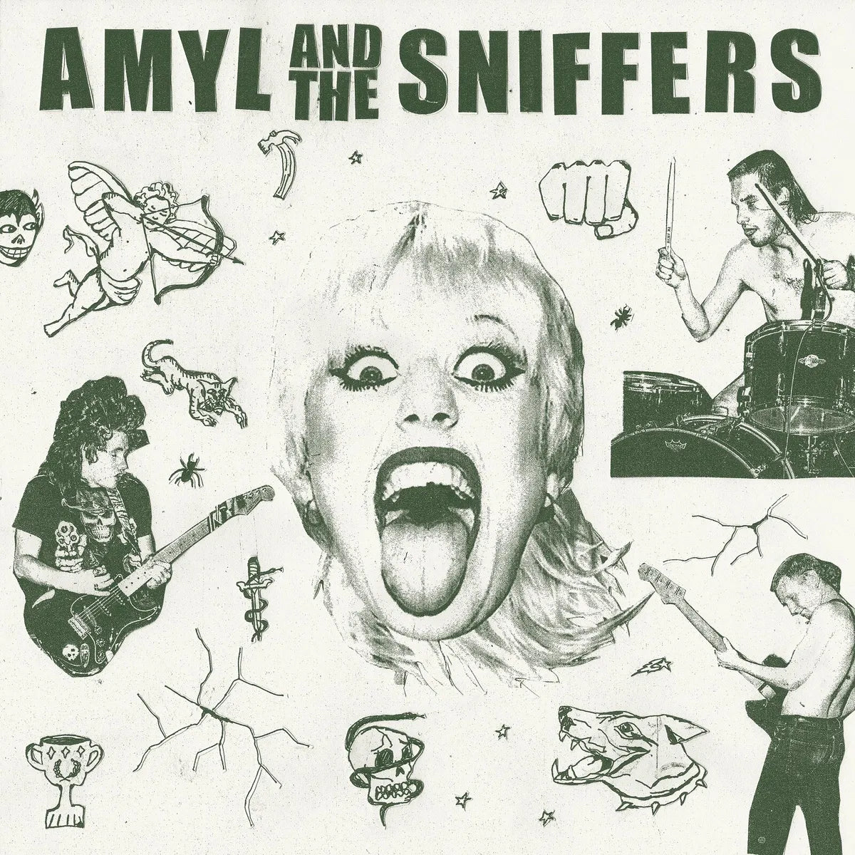 Vinyl Record of AMYL AND THE SNIFFERS - AMYL AND THE SNIFFERS