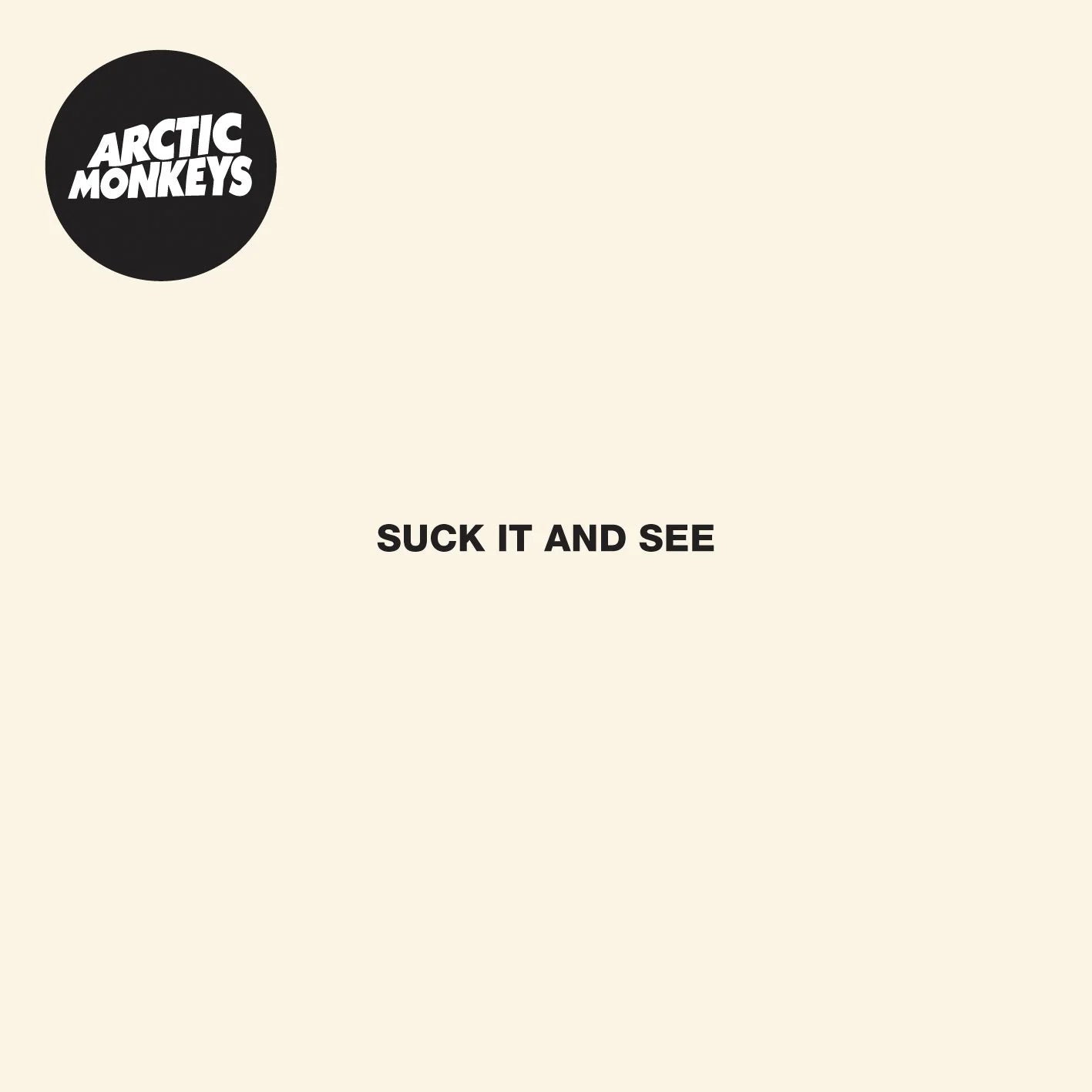 An image of the album Arctic Monkeys - Suck it and See