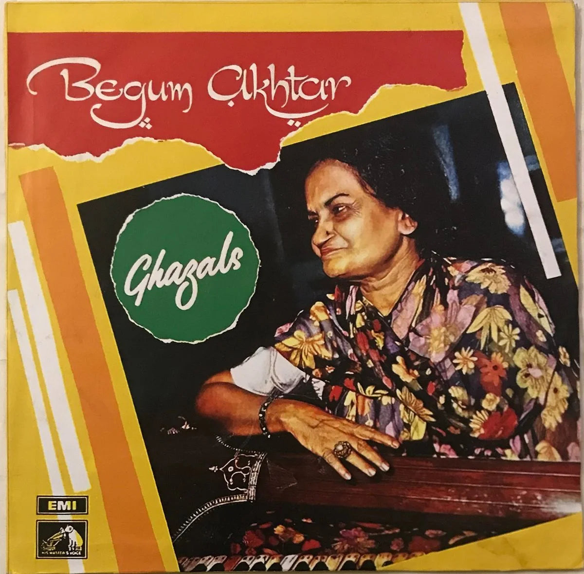 vinyl record of Begum Akhtar - Ghazals