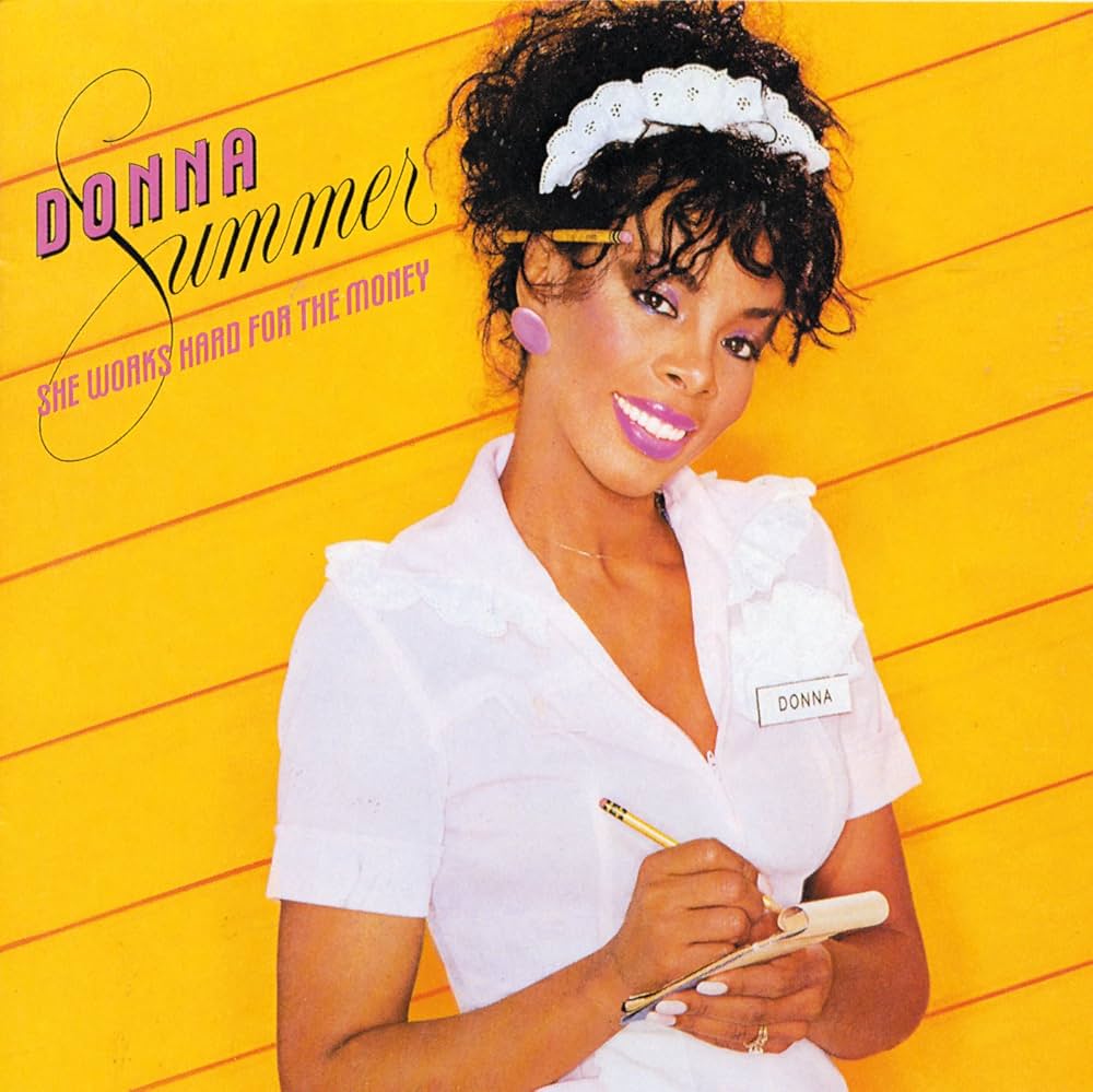 Vinyl Record of Donna Summer - She Works Hard For The Money