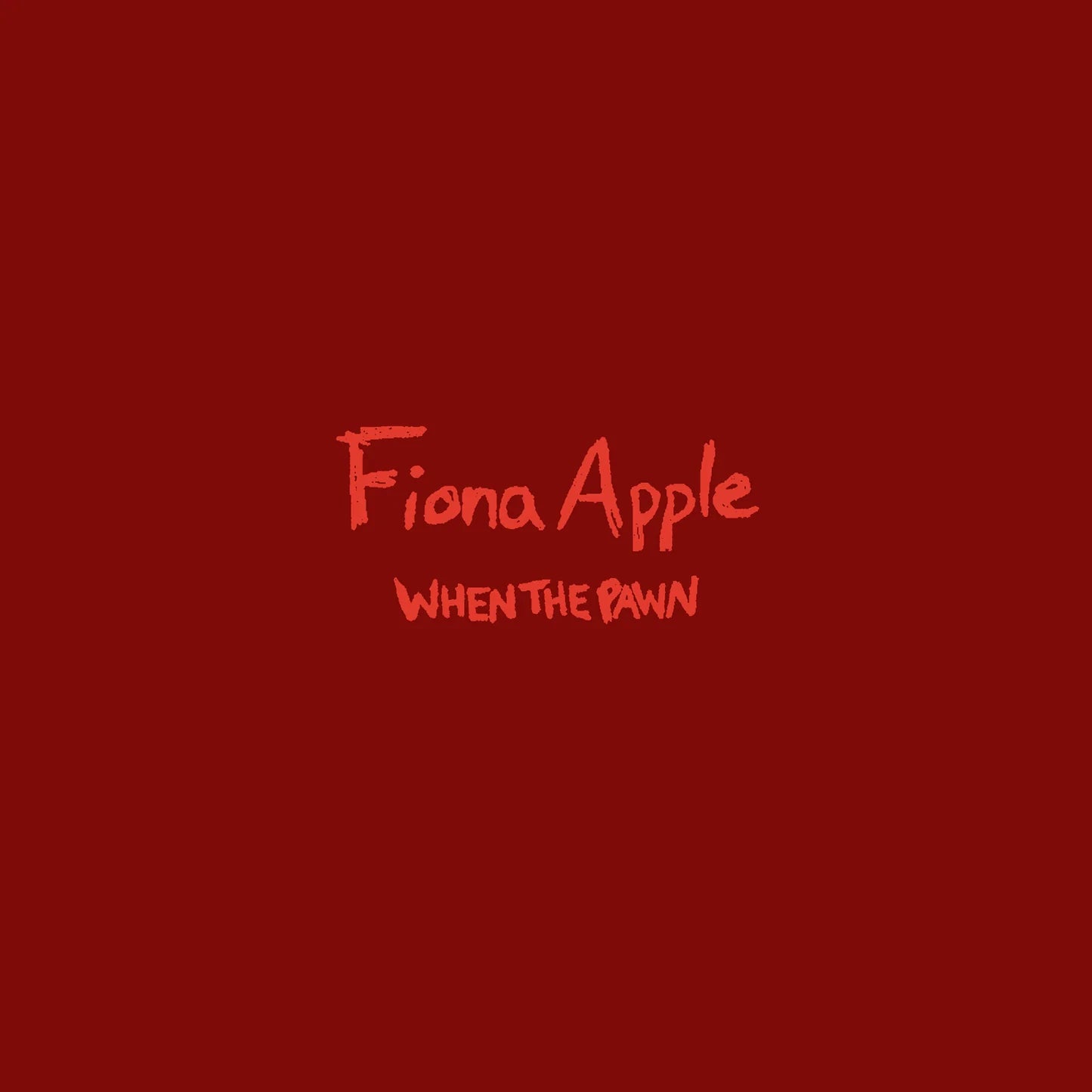 An image of the album Fiona Apple - When the Pawn (1LP)