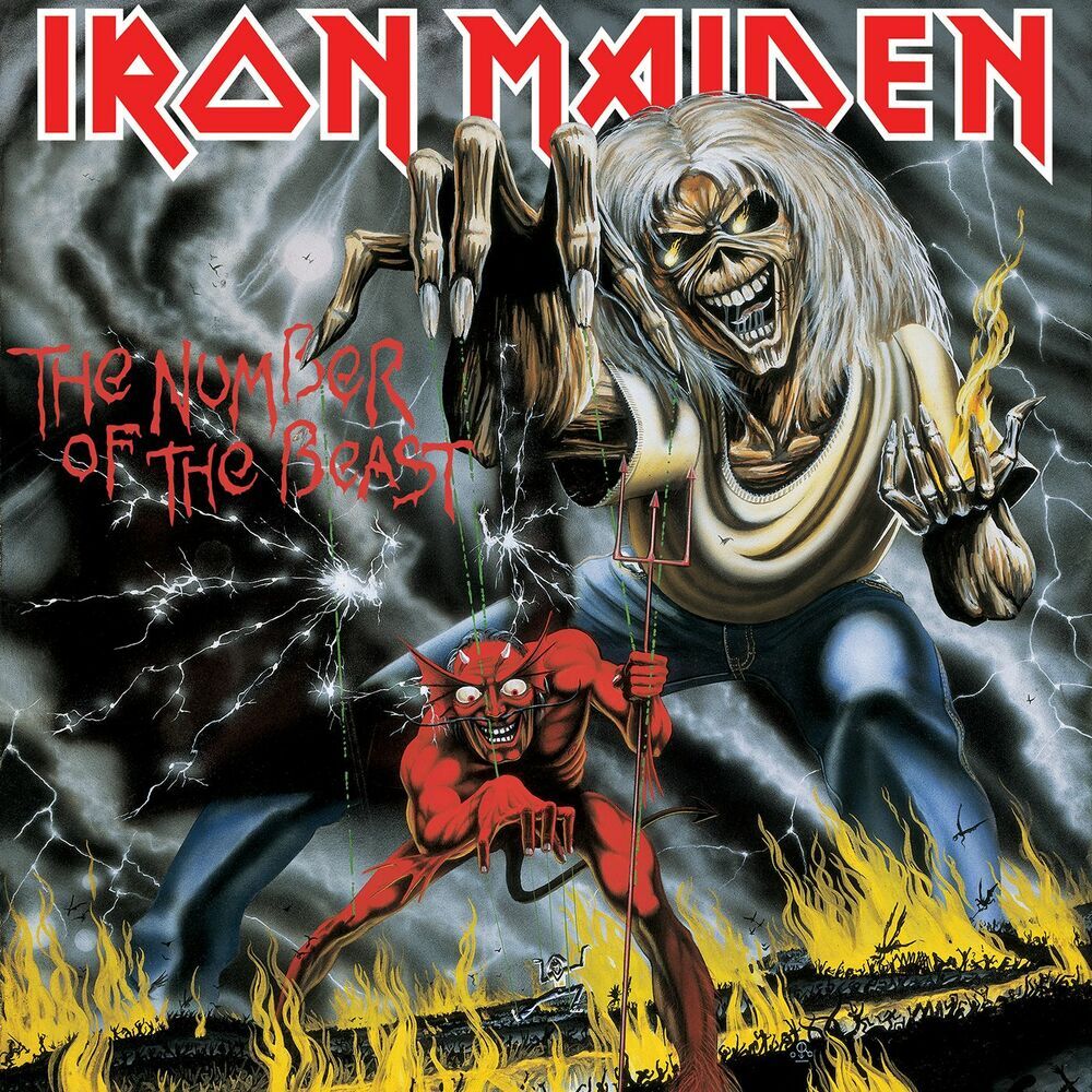 album cover of Iron Maiden - Number Of The Beast (1LP 2024)
