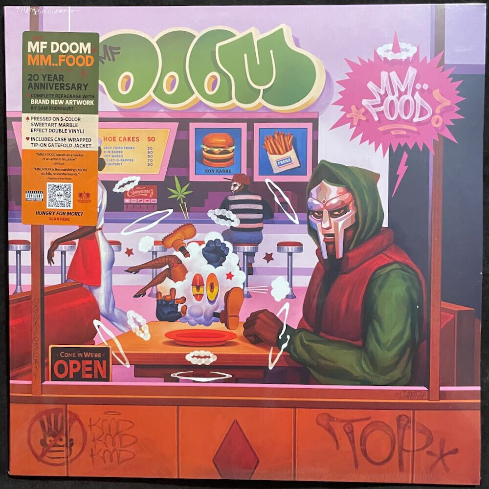 MF Doom, Mm..Food (2LP/GF/Orange/20th Anniversary) Vinyl Record