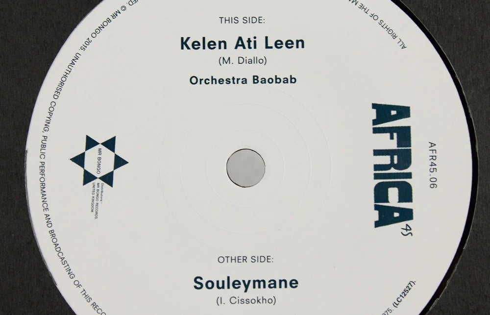 ORCHESTRA BAOBAB – KELEN ATI LEEN / SOULEYMANE – 7" VINYL