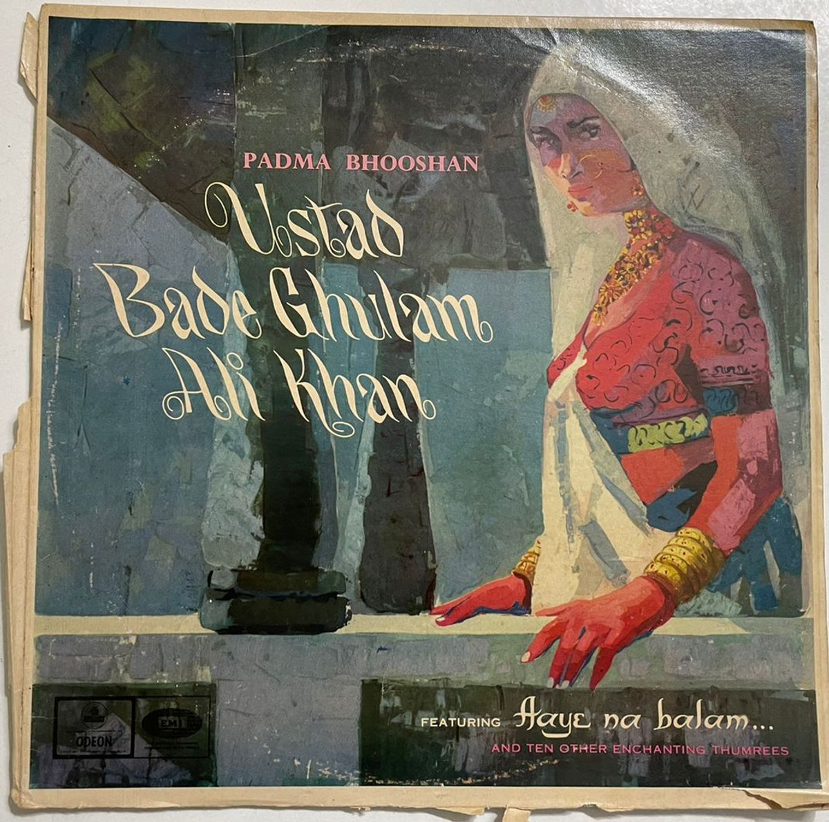 vinyl record of Padma Bhooshan Ustad Bade Ghulam Ali Khan