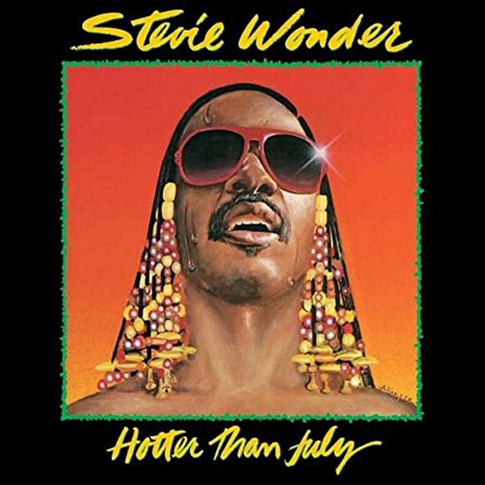 Vinyl Record of STEVIE WONDER - HOTTER THAN JULY