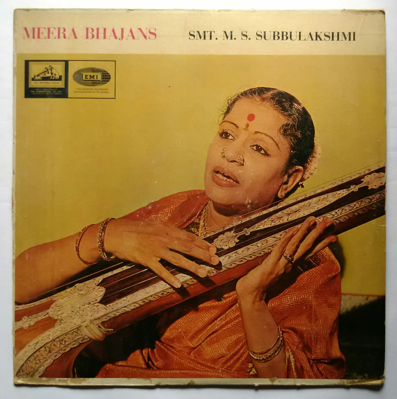 vinyl record of (DII) Smt. M.S Subbulakshmi - Meera Bhaijans