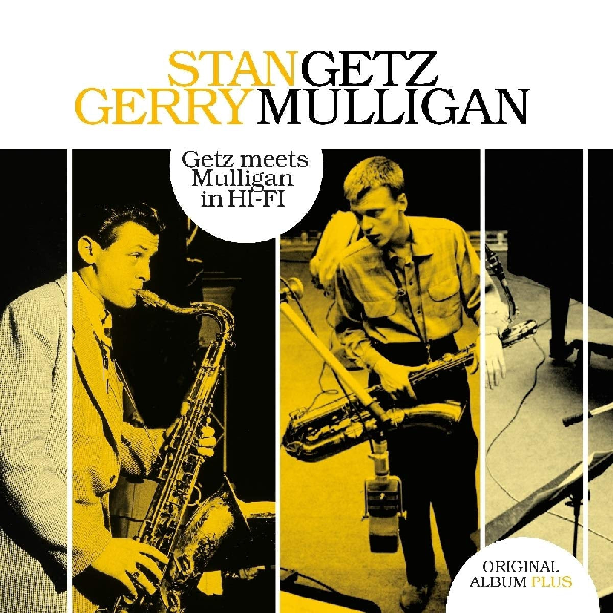 An image of the album Stan Getz, Gerry Mulligan - Getz Meets Mulligan Hi-Fi (1LP)