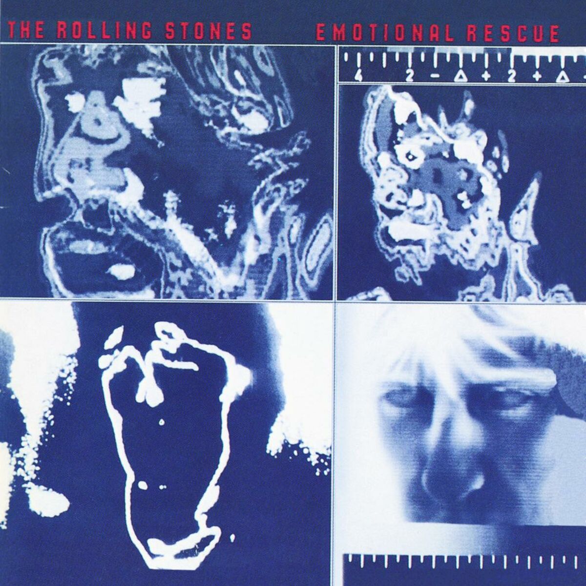 Vintl Record of THE ROLLING STONES - EMOTIONAL RESCUE (DII)