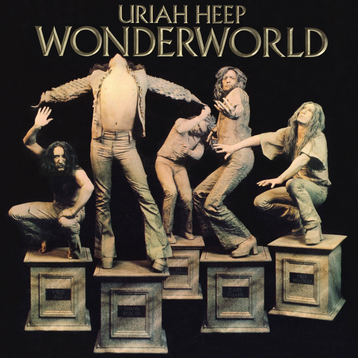 Vinyl Record of Uriah Heep - Wonderworld