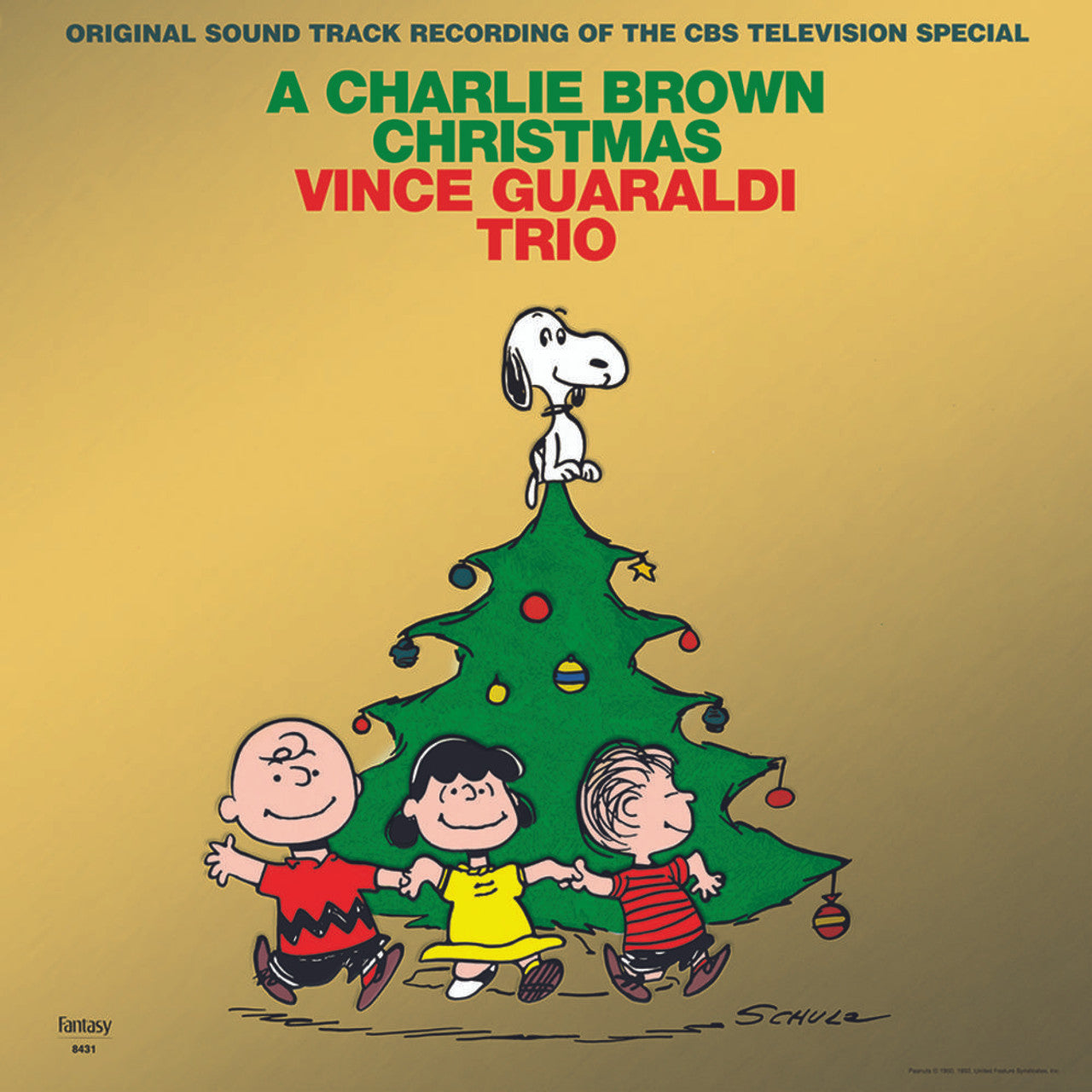 Vinyl Record of Vince Guaraldi Trio - A Charlie Brown Christmas (1LP/Gold Foil)