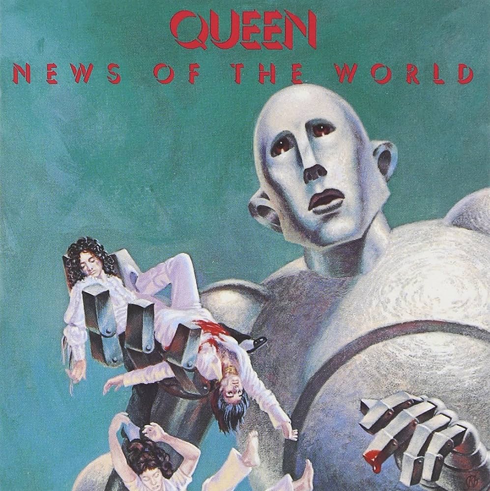 An image of the album QUEEN - NEWS OF THE WORLD