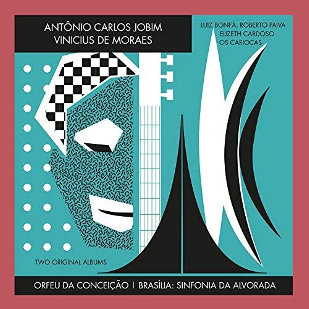 An image of the album ANTONIO CARLOS JOBIM & VINICIUS DE MORAES - TWO ORIGINAL ALBUMS
