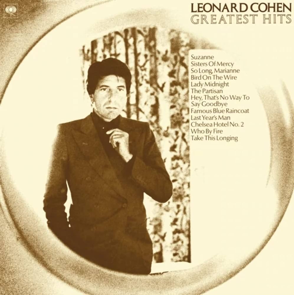 An image of the album LEONARD COHEN - GREATEST HITS (1LP)