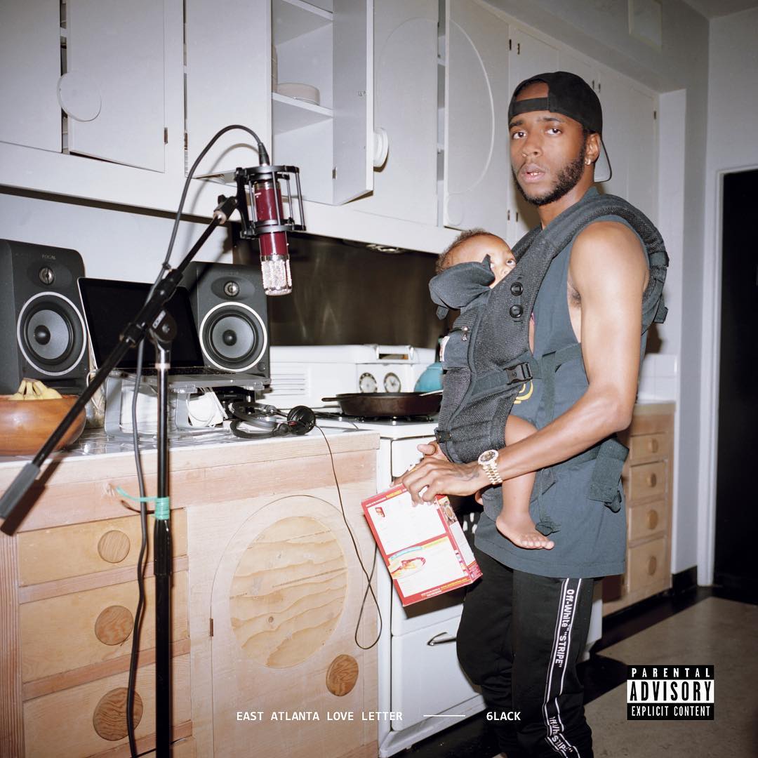 An image of the album 6LACK - EAST ATLANTA LOVE LETTER