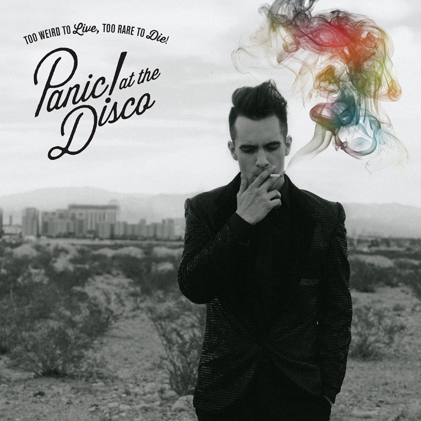 An image of the album PANIC! AT THE DISCO - TOO WEIRD TO LIVE TOO RARE TO DIE! (1LP)