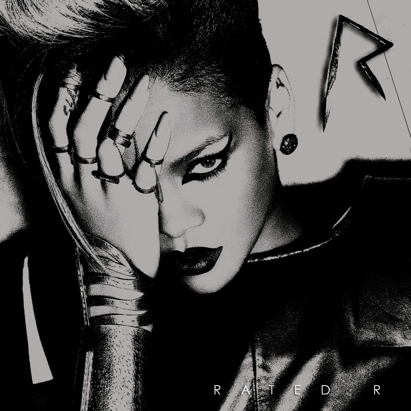 An image of the album RIHANNA - RATED R