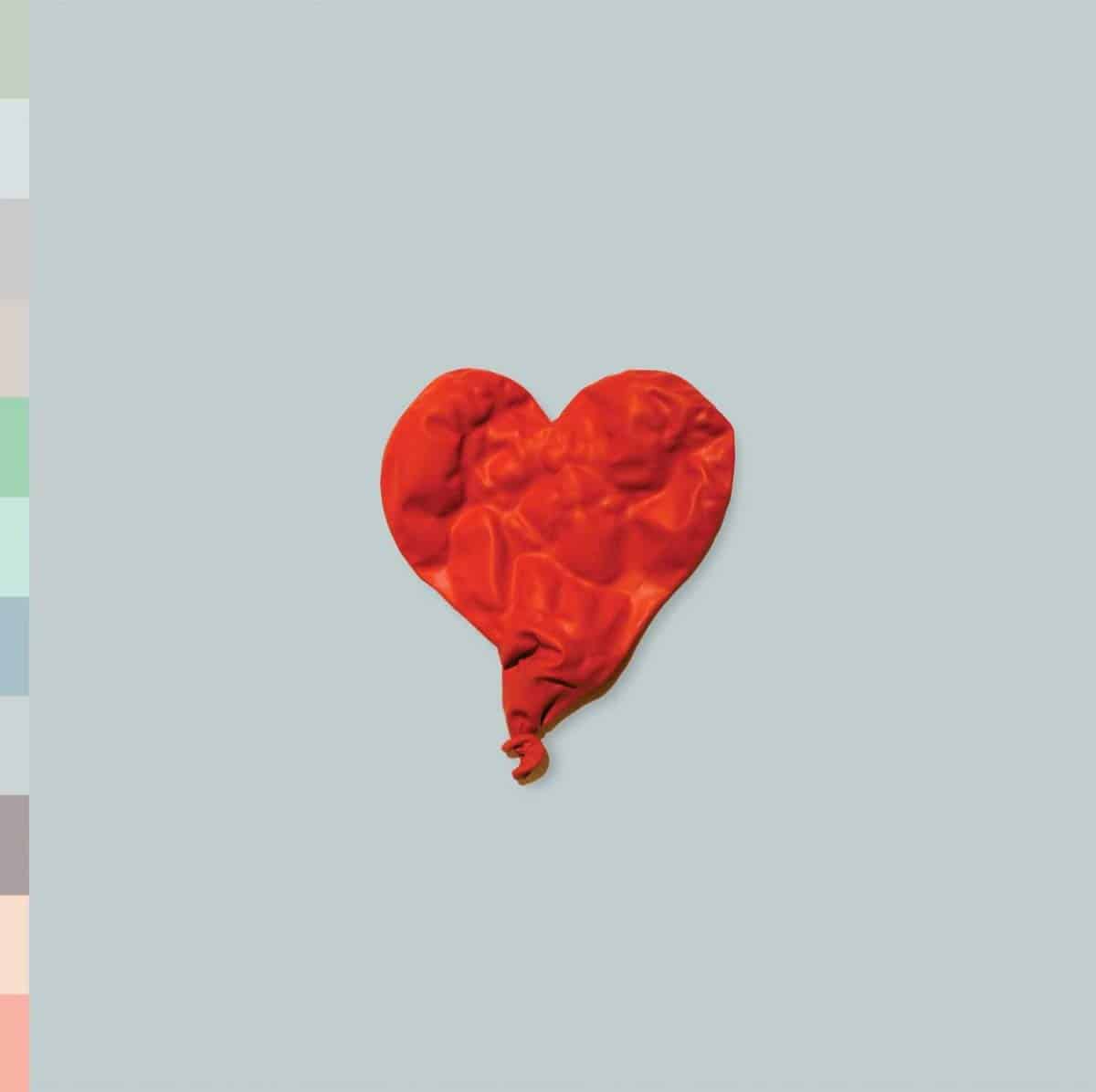 An image of the album KANYE WEST - 808s & HEARTBREAK
