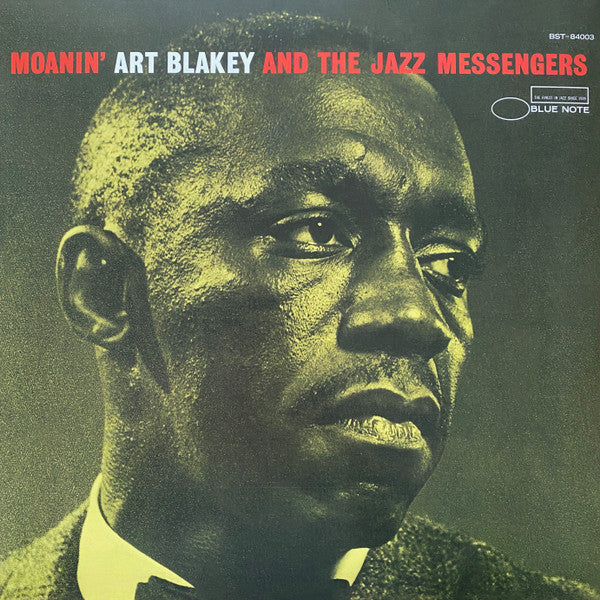 An image of the album ART BLAKEY & THE JAZZ MESSENGERS - MOANIN' (1LP)