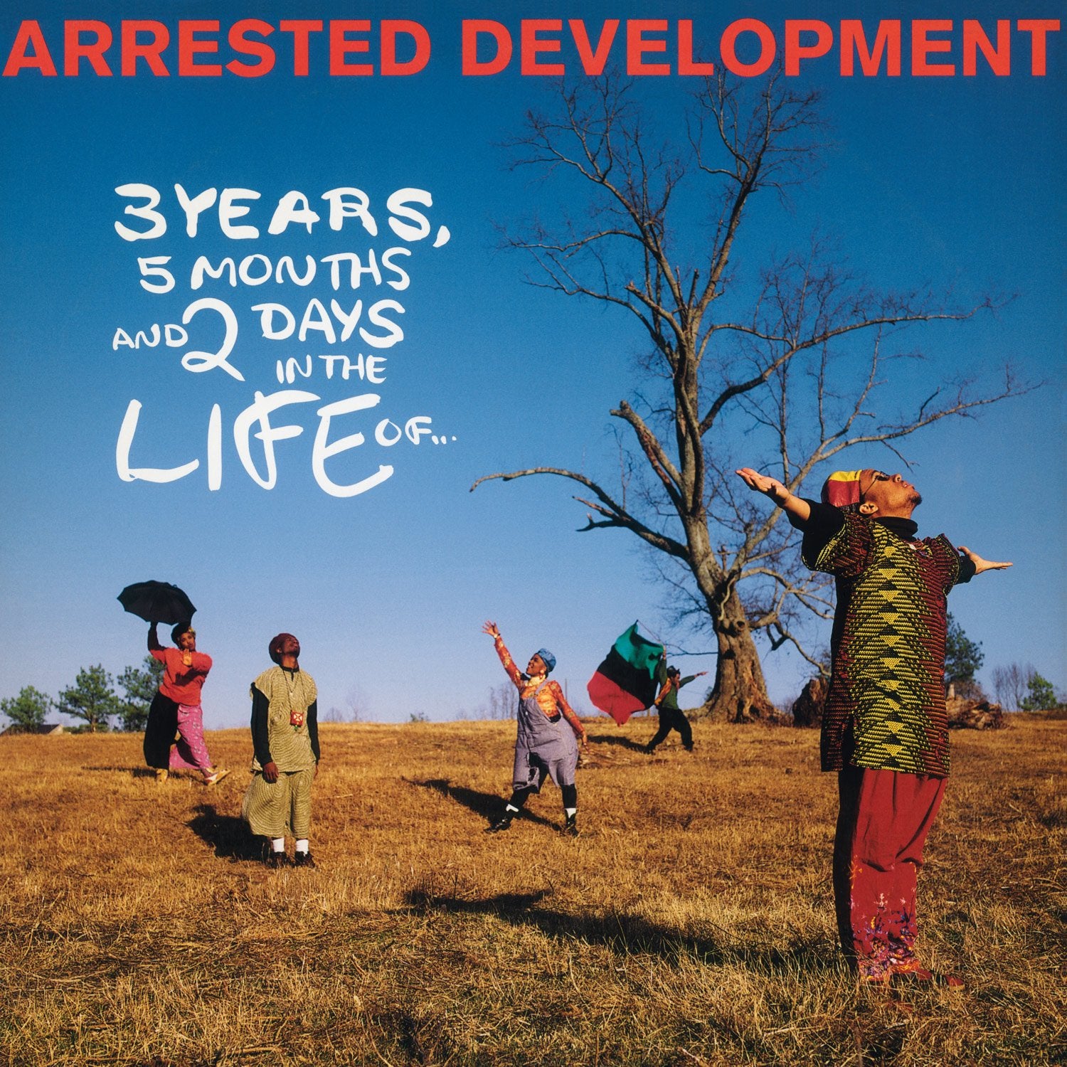 An image of the album ARRESTED DEVELOPMENT - 3 YEARS 5 MONTHS AND 2 DAYS… (1LP)