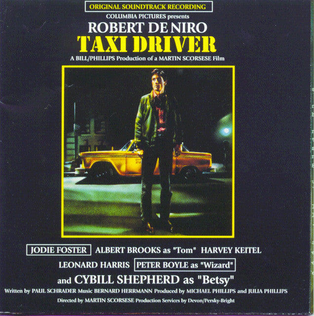 album cover of Bernard Herrmann – Taxi Driver OST (1LP)