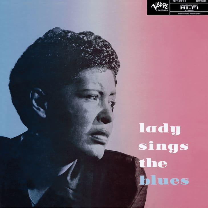 An image of the album BILLIE HOLIDAY - THE LADY SINGS THE BLUES