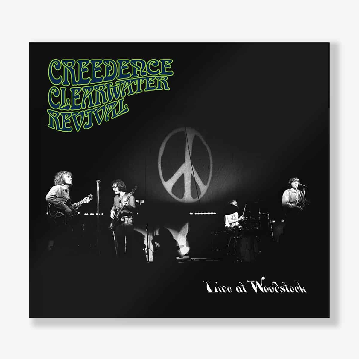 An image of the album CREEDENCE CLEARWATER REVIVAL - LIVE AT WOODSTOCK
