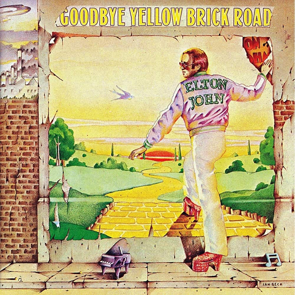 An image of the album ELTON JOHN - GOODBYE YELLOW BRICK ROAD