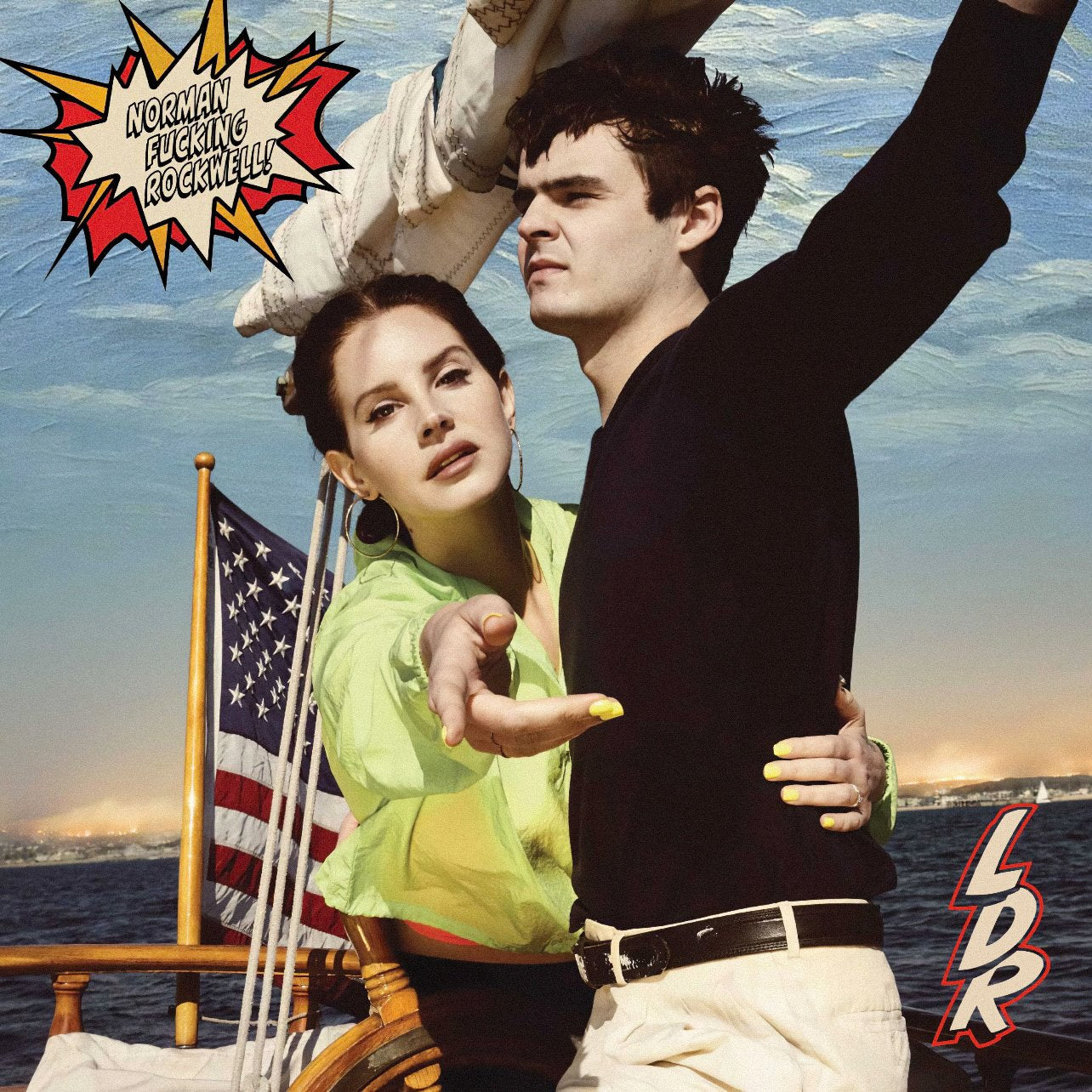 An image of the album Lana Del Rey - Norman Fucking Rockwell (2LP)
