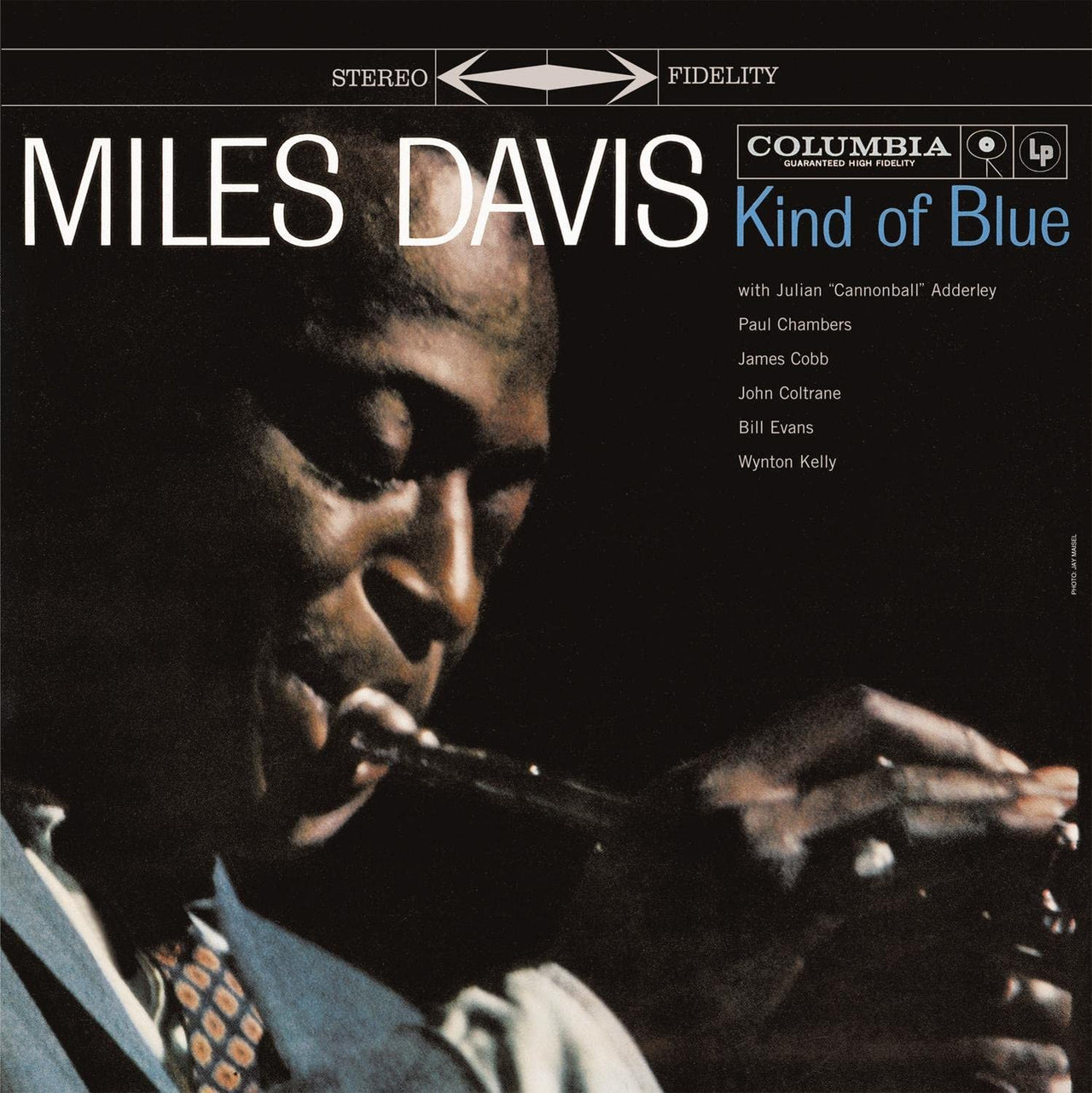 album cover of Miles Davis - Kind of Blue (1LP Blue Vinyl)
