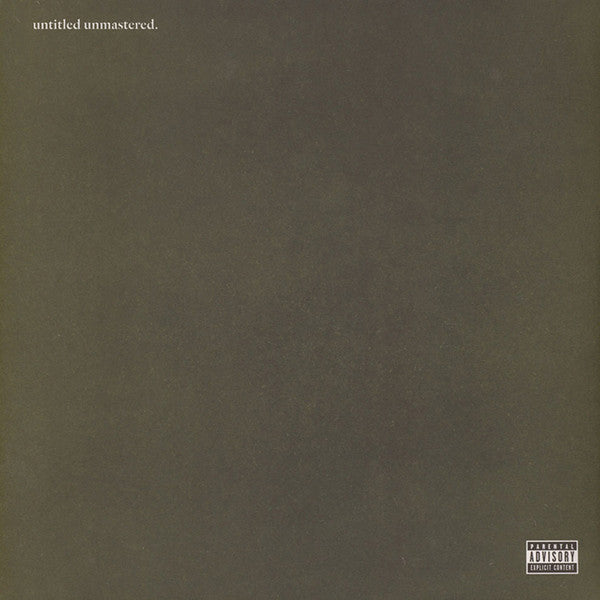 KENDRICK LAMAR - UNTITLED UNMASTERED (1LP)