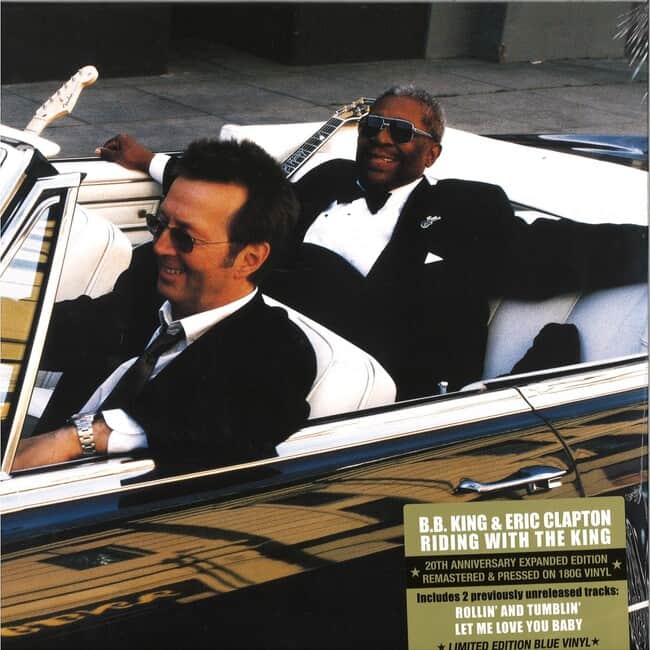 An image of the album B.B. KING & ERIC CLAPTON - RIDING WITH THE KING