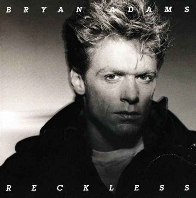 An image of the album BRYAN ADAMS - RECKLESS
