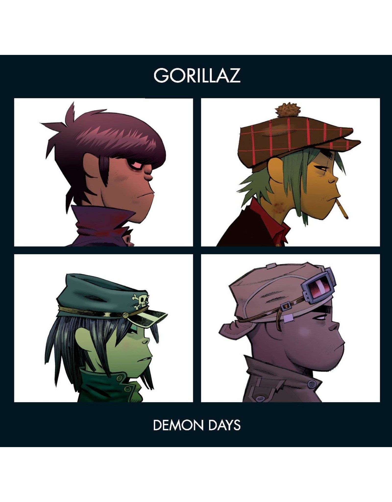 An image of the album Gorillaz - Demon Days (2LP)