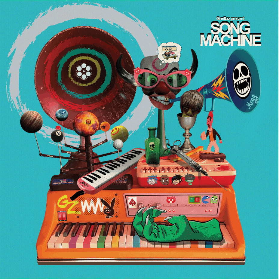An image of the album Gorillaz - Song Machine, Season One (1LP)