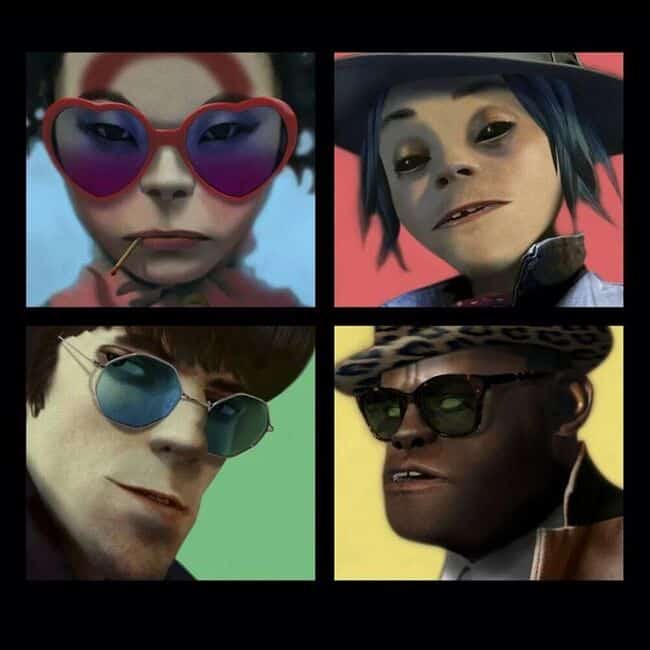 An image of the album GORILLAZ - HUMANZ