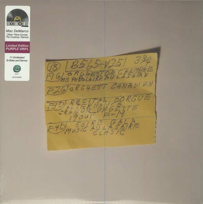 MAC DEMARCO - OTHER HERE COMES THE COWBOY DEMOS