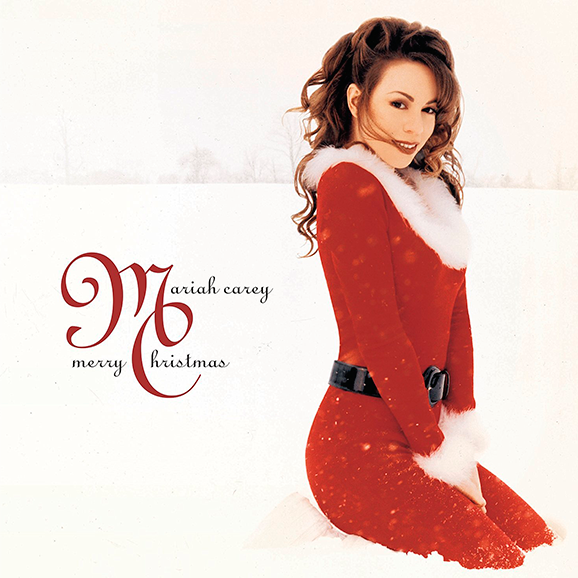 An image of the album MARIAH CAREY - MERRY CHRISTMAS RED (1LP/ANNIVERSARY)