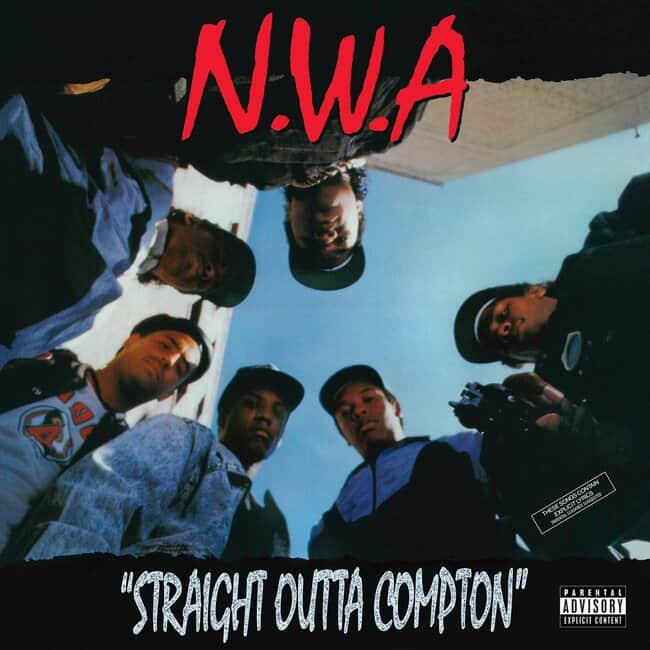 An image of the album N.W.A - STRAIGHT OUTTA COMPTON