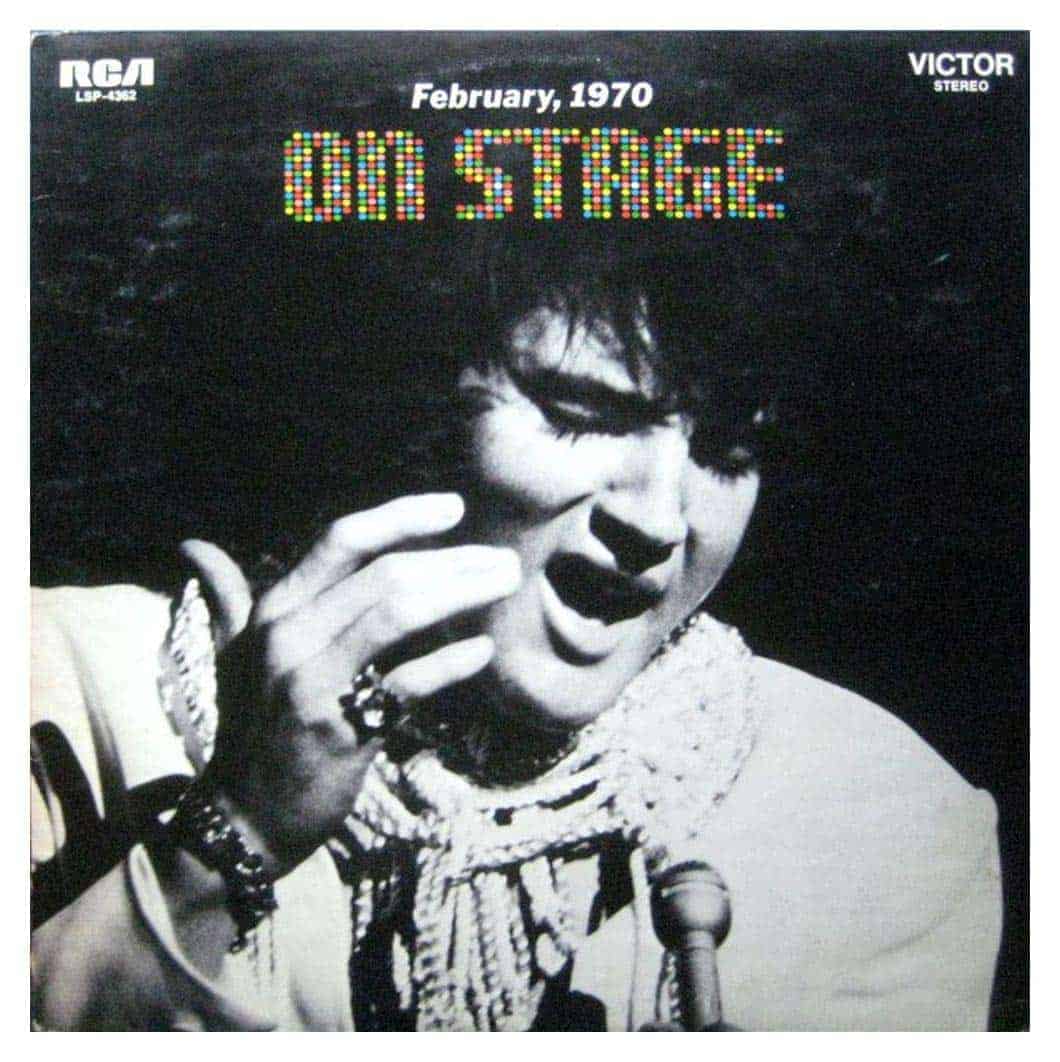 ELVIS PRESLEY - ON STAGE (1LP/BLACK)