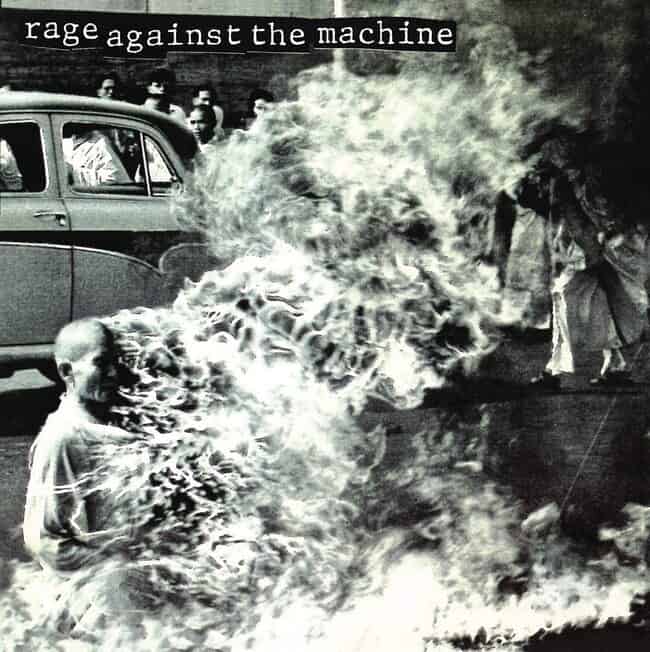 An image of the album RAGE AGAINST THE MACHINE - RAGE AGAINST THE MACHINE (180G)