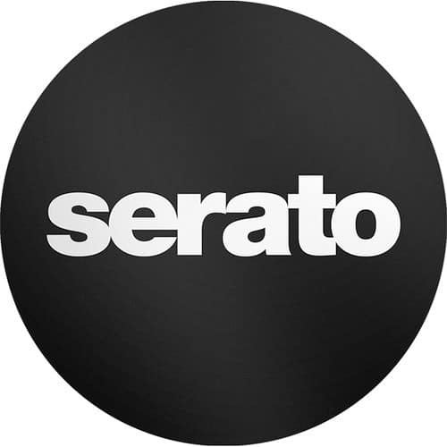SERATO BUTTER RUG SLIPMAT (12", Single, White on Black)