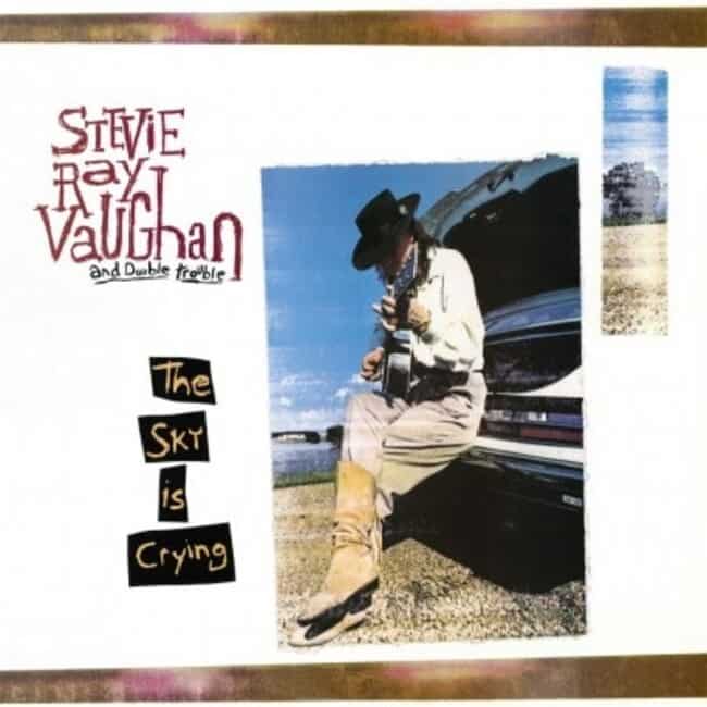 An image of the album STEVIE RAY VAUGHAN - THE SKY IS CRYING