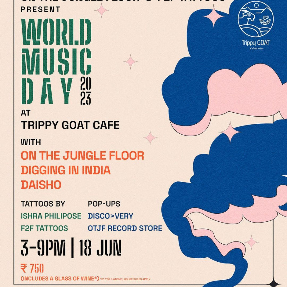 World Music Day 2023 at Trippy Goat Cafe