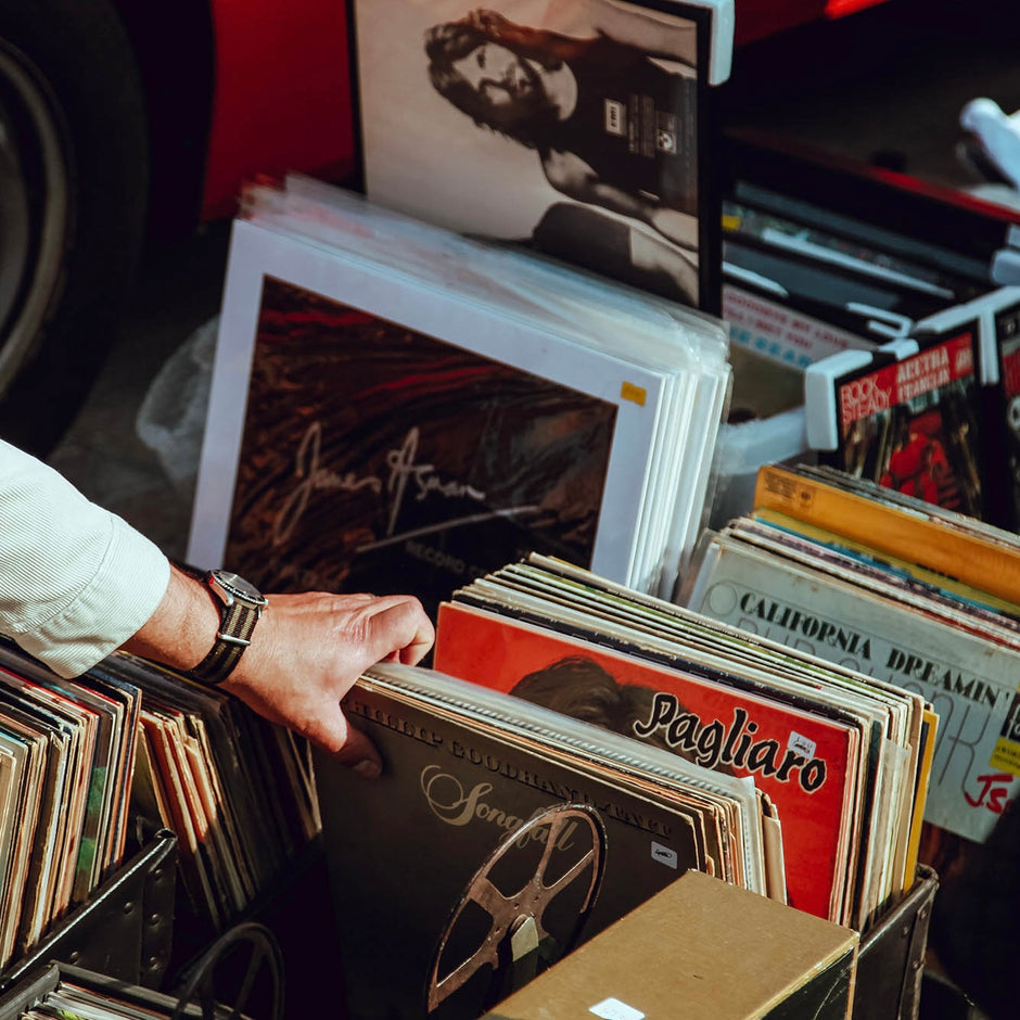 Vinyl Crate Digging