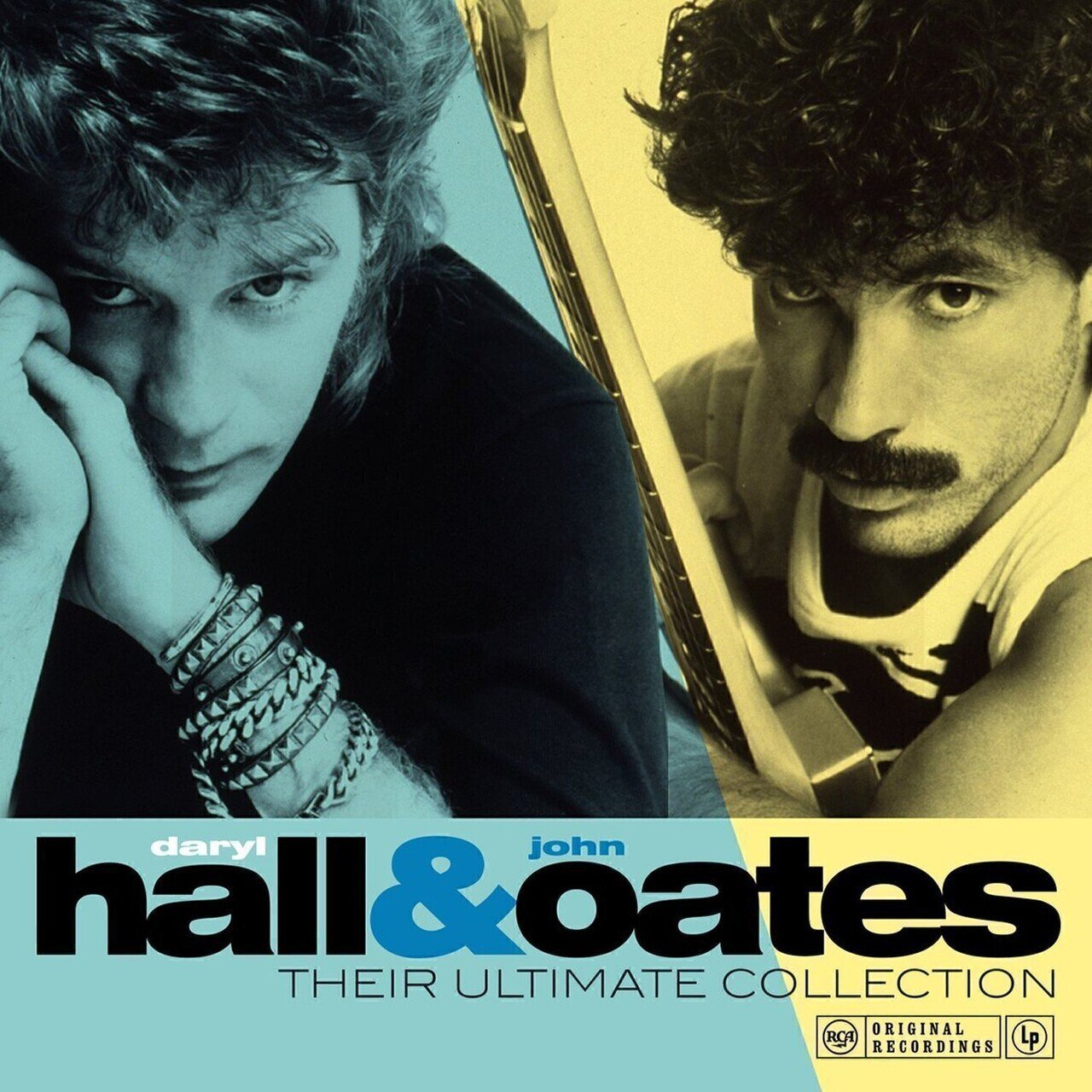 An image of the album Daryl Hall & John Oates - Their Ultimate Collection (1LP)
