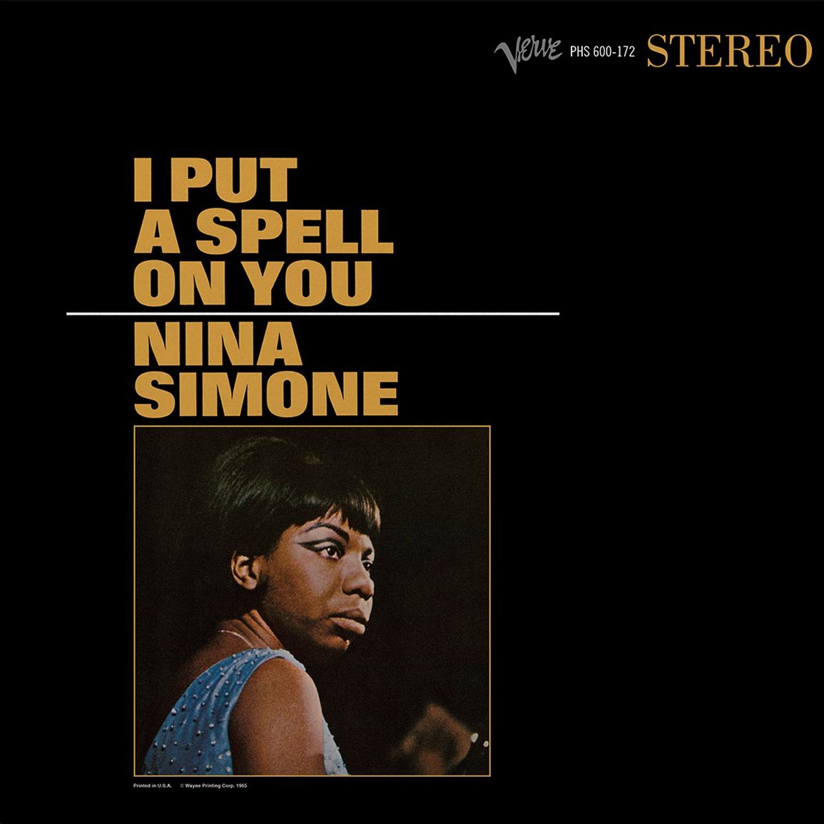 An image of the album Nina Simone - I Put A Spell On You (Limited Edition Blue Vinyl)