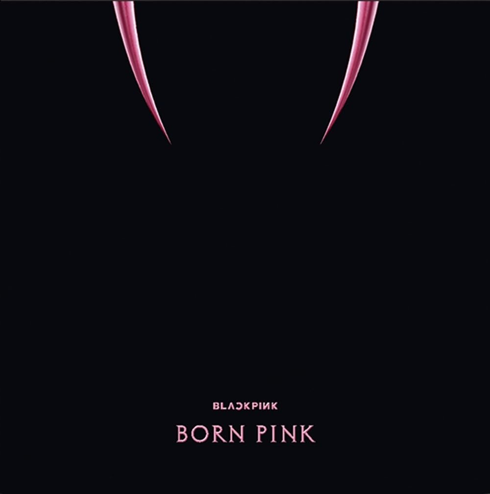 An image of the album Blackpink - Born Pink(1LP/ Black Trasluscent)
