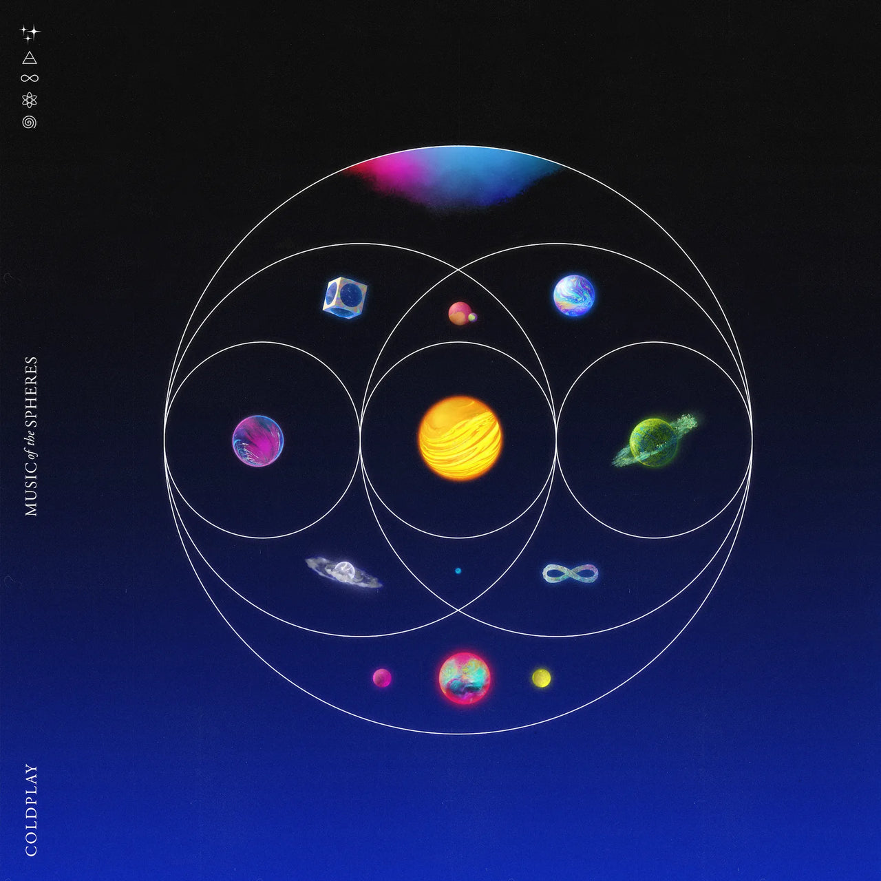 Coldplay - Music of the Spheres (clear vinyl)